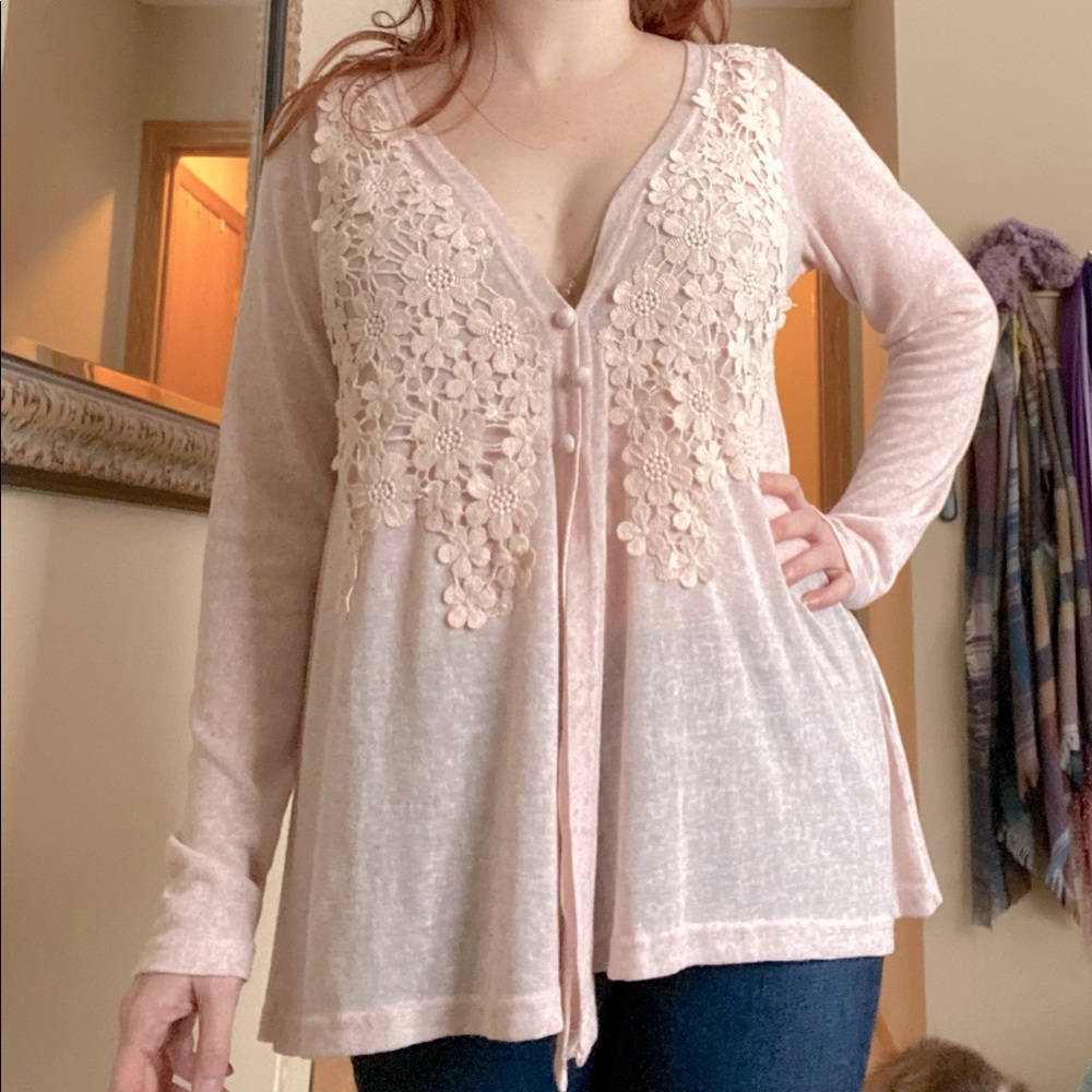 Oversized Light Cardigan